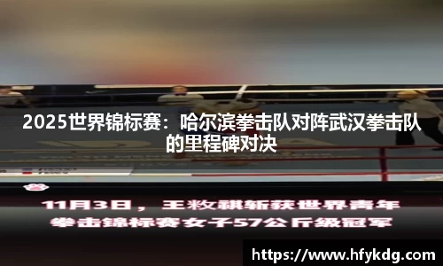 2025世界锦标赛：哈尔滨拳击队对阵武汉拳击队的里程碑对决